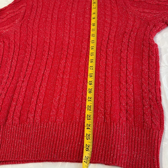 Style & Co V Neck Sweater. Size 1X - Picture 10 of 12